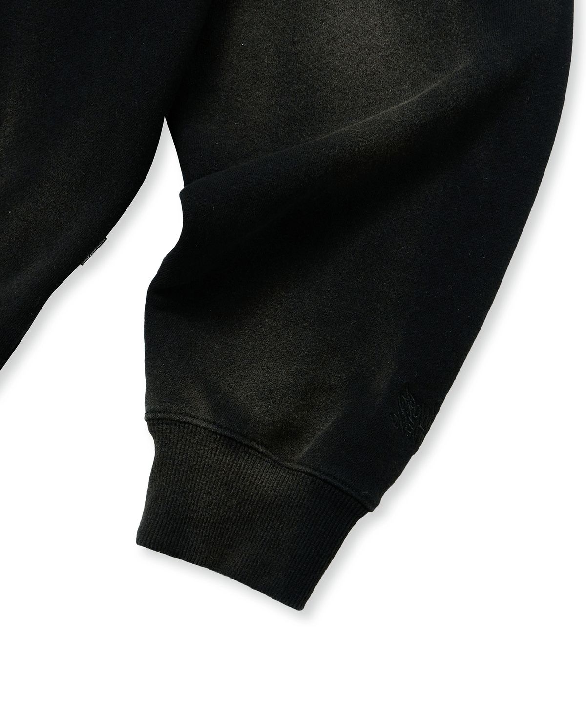 브라운브레스(BROWNBREATH) TAKE INSPIRATION WASHED HOODIE - BLACK