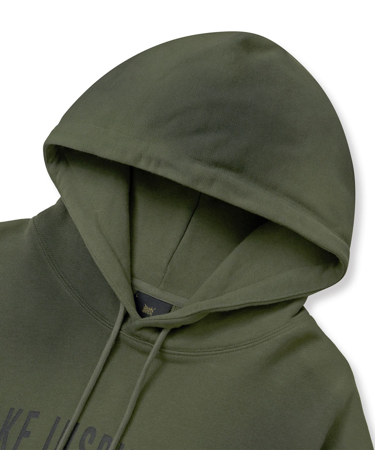 브라운브레스(BROWNBREATH) TAKE INSPIRATION WASHED HOODIE - KHAKI