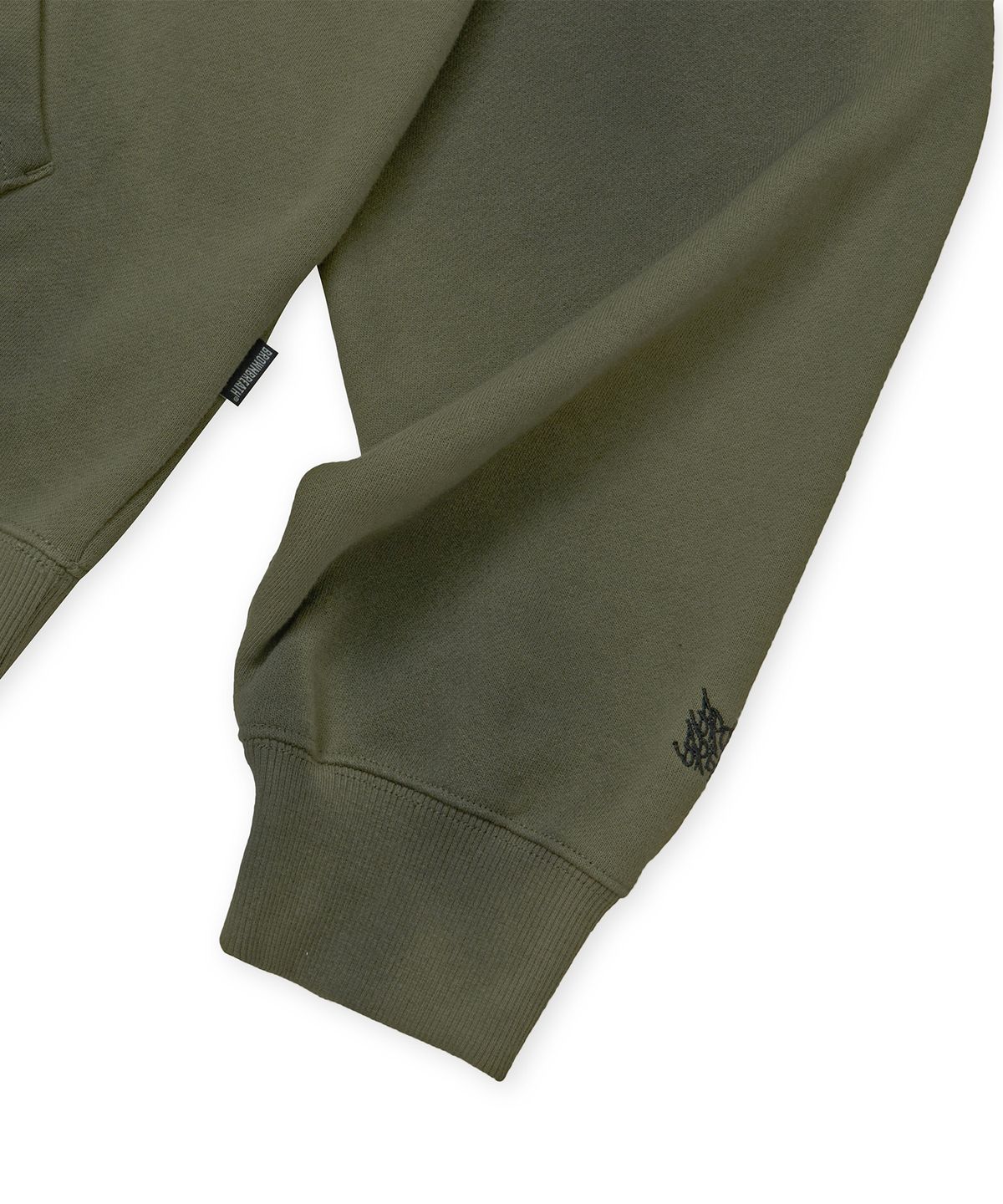 브라운브레스(BROWNBREATH) TAKE INSPIRATION WASHED HOODIE - KHAKI