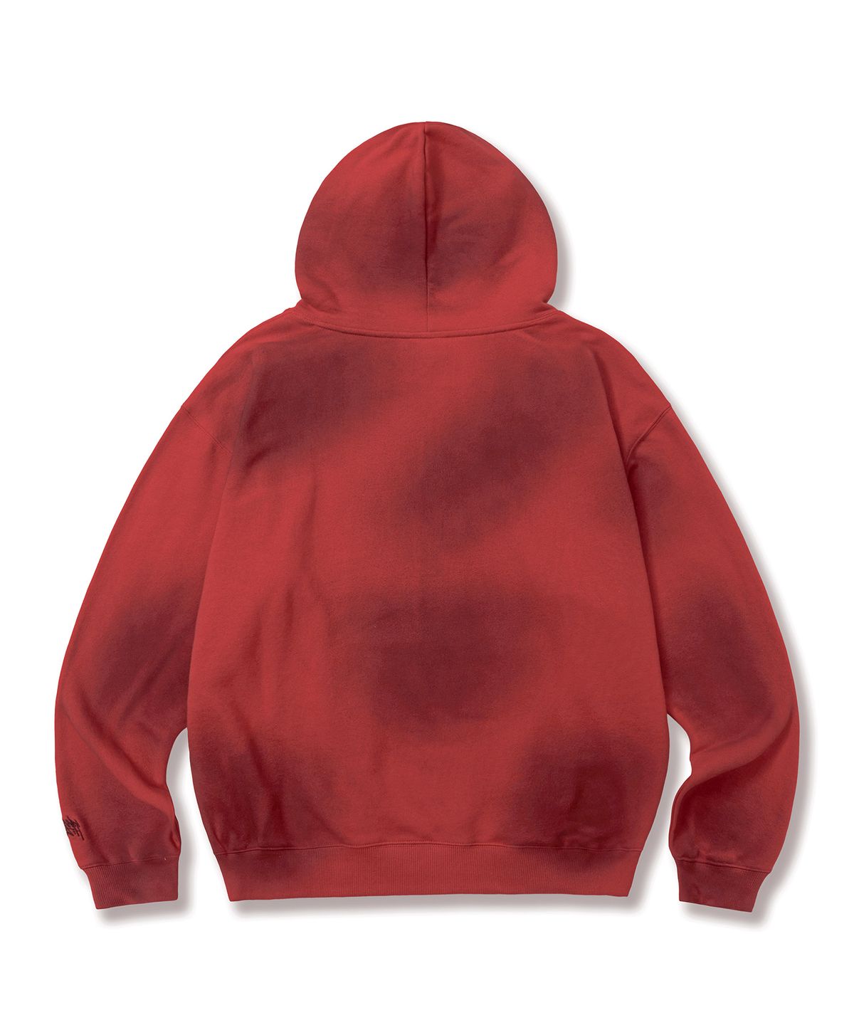 브라운브레스(BROWNBREATH) TAKE INSPIRATION WASHED HOODIE - RED
