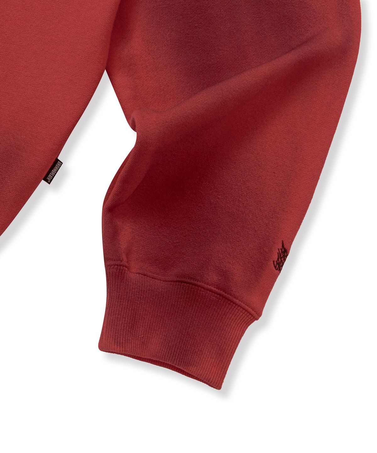 브라운브레스(BROWNBREATH) TAKE INSPIRATION WASHED HOODIE - RED