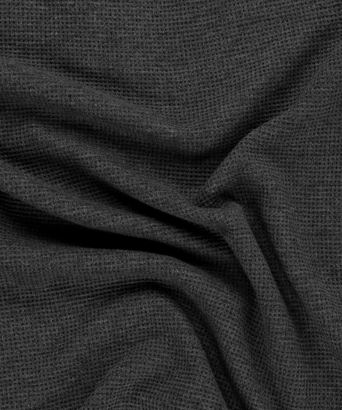 슬로우애시드(SLOWACID) 커브드 와플 헨리넥 [차콜]