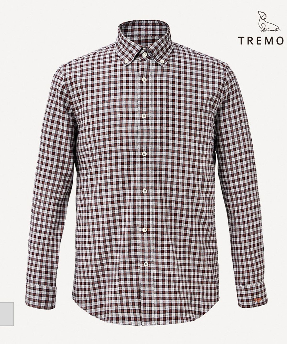 트레몰로(TREMOLO) 체크패턴 C셔츠_TRNNL4F9271