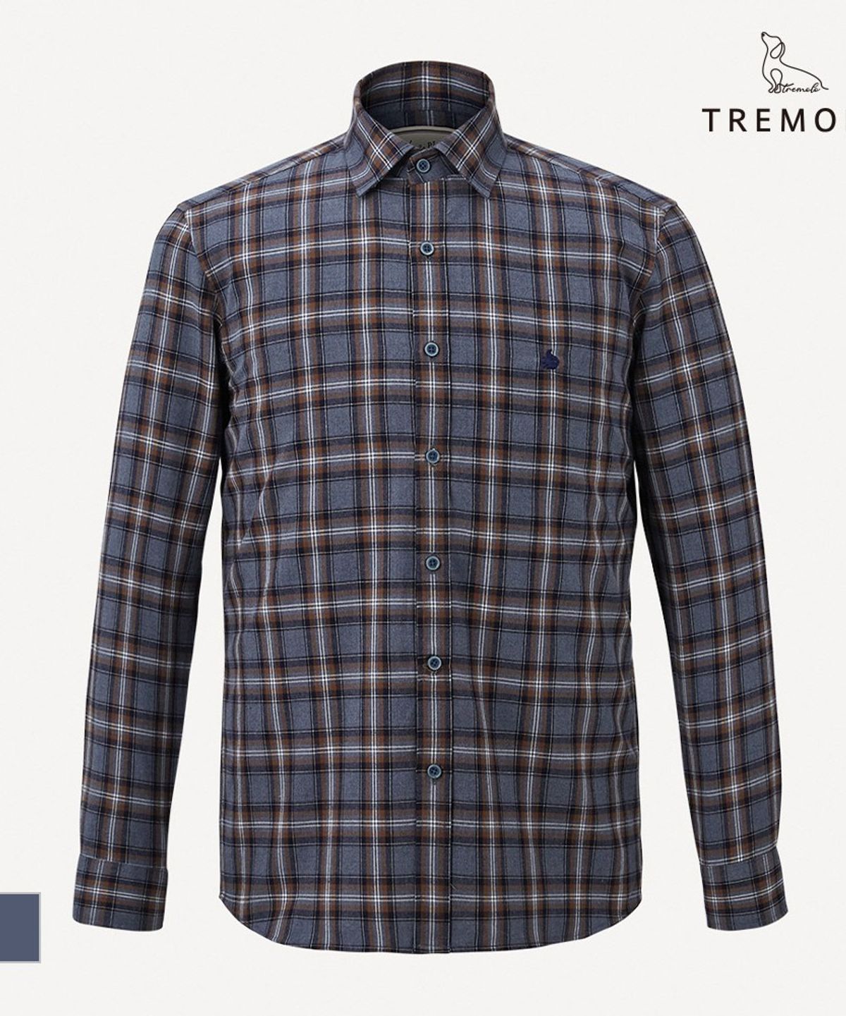 트레몰로(TREMOLO) 체크패턴 C셔츠_TRNNL4F9301