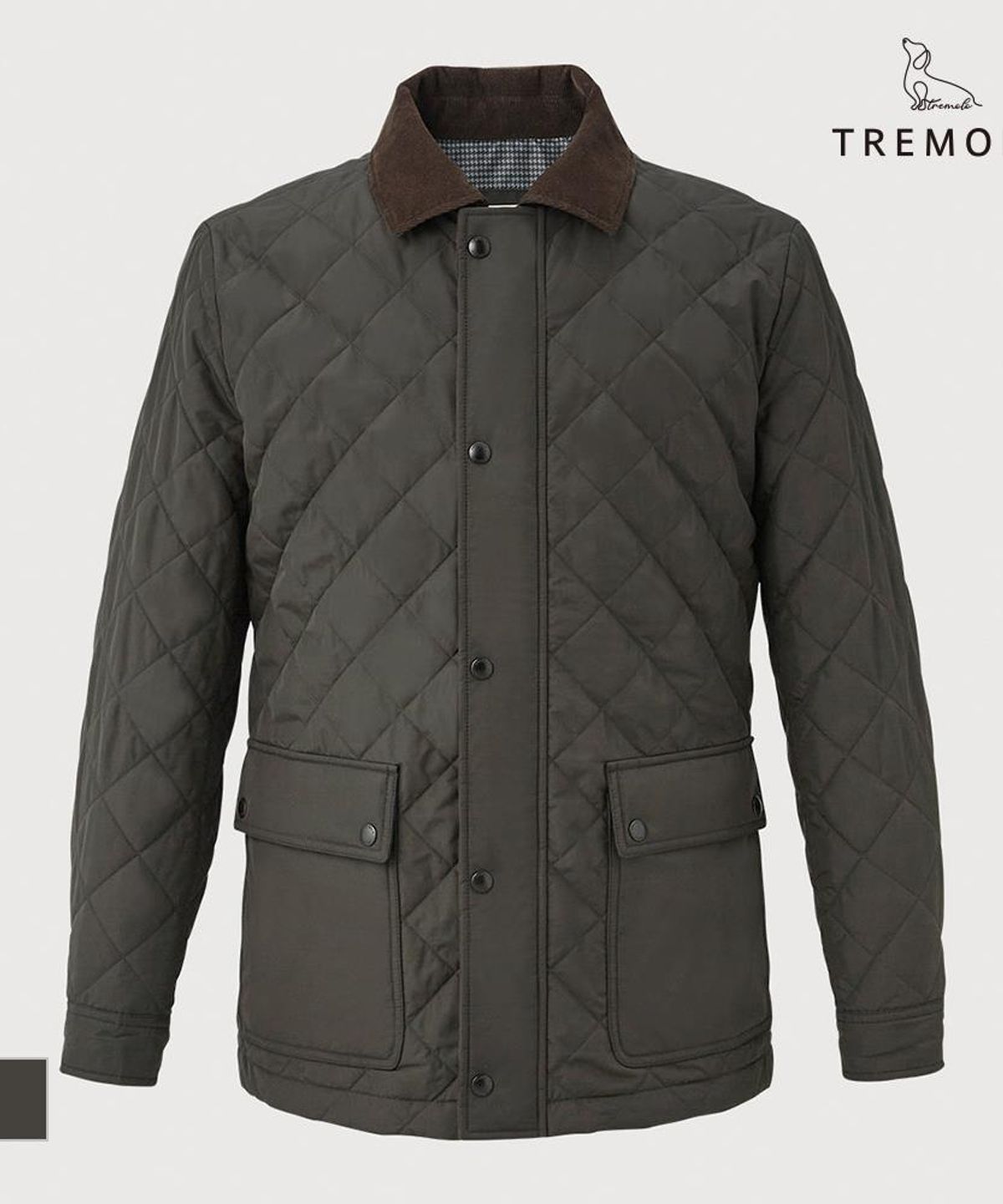 트레몰로(TREMOLO) 퀼팅 점퍼_TRHKA4F8431