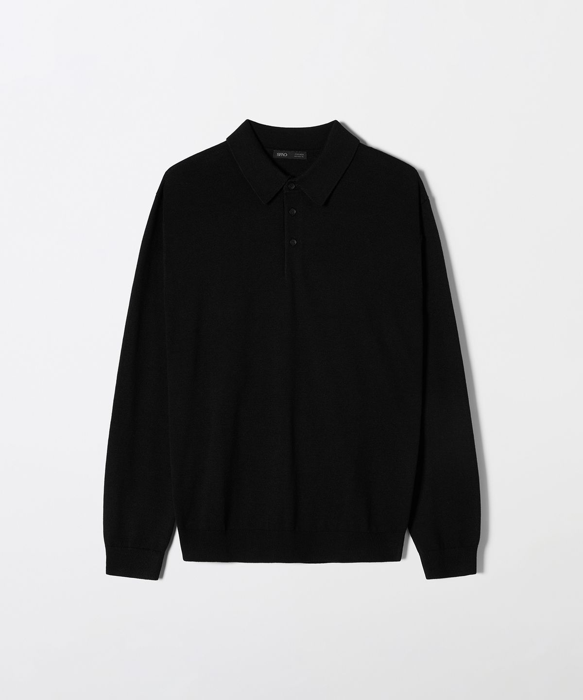 스파오(SPAO) [메리노울블렌드] 칼라넥 니트_SPKWF4TM02