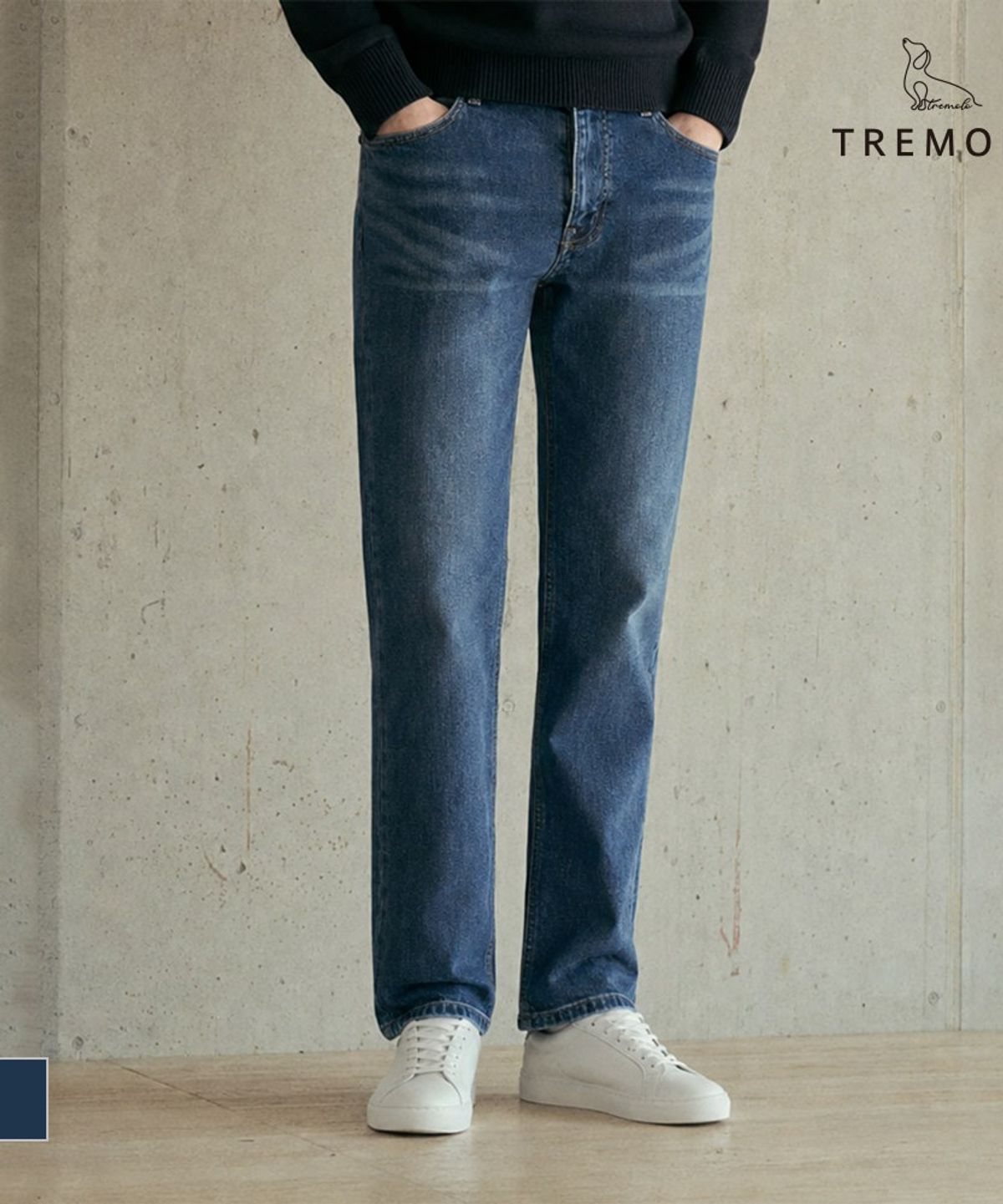 트레몰로(TREMOLO) 데님 바지_TRHDL4F9171