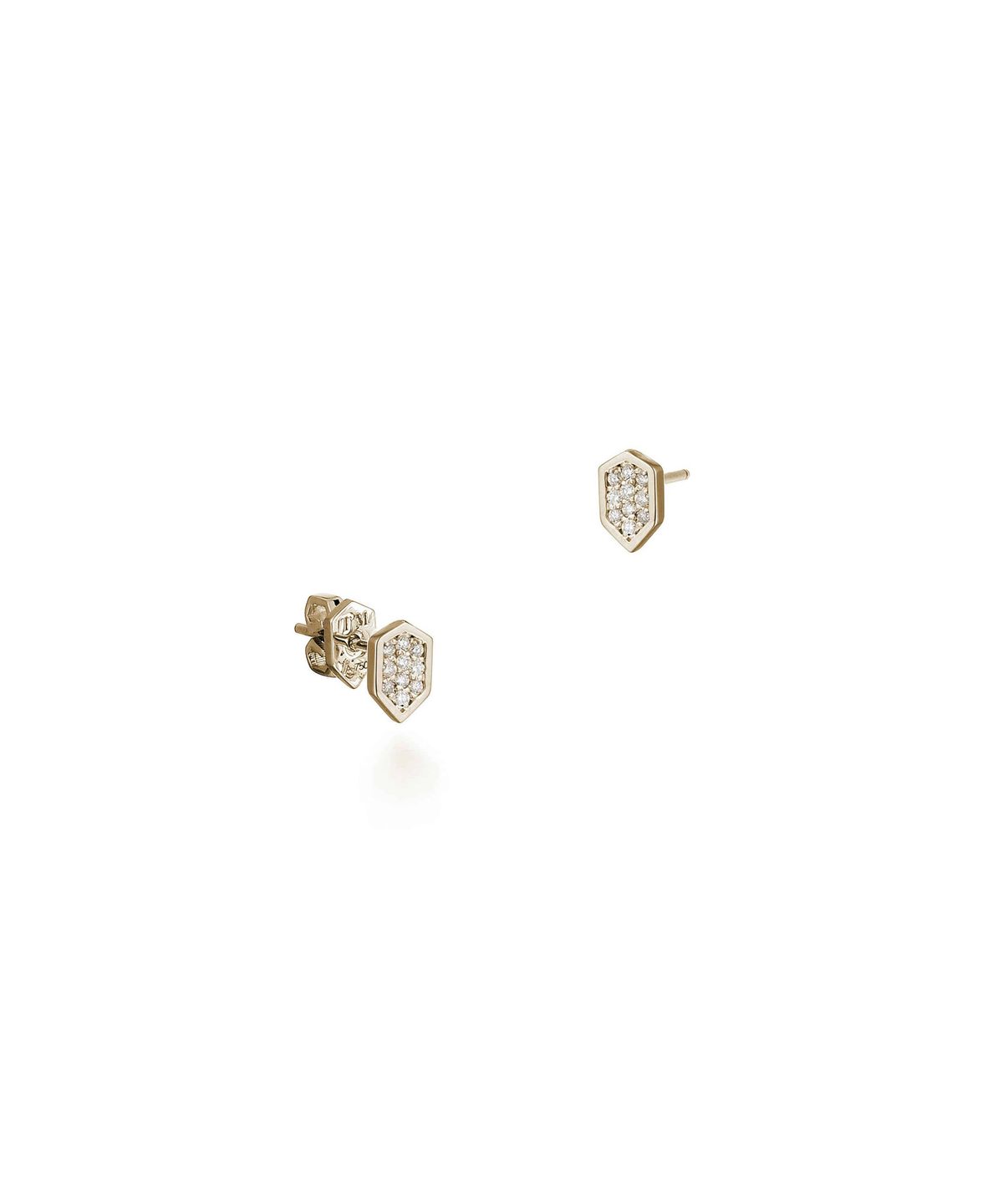 트렌카디즘(TRENCADISM) 패트릭 귀걸이 18K 골드 다이아몬드 이어링 PATRICK_Earring_PTE6P