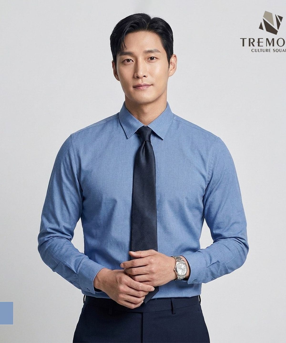 트레몰로(TREMOLO) 솔리드 드레스셔츠_TGRTL3Z7511