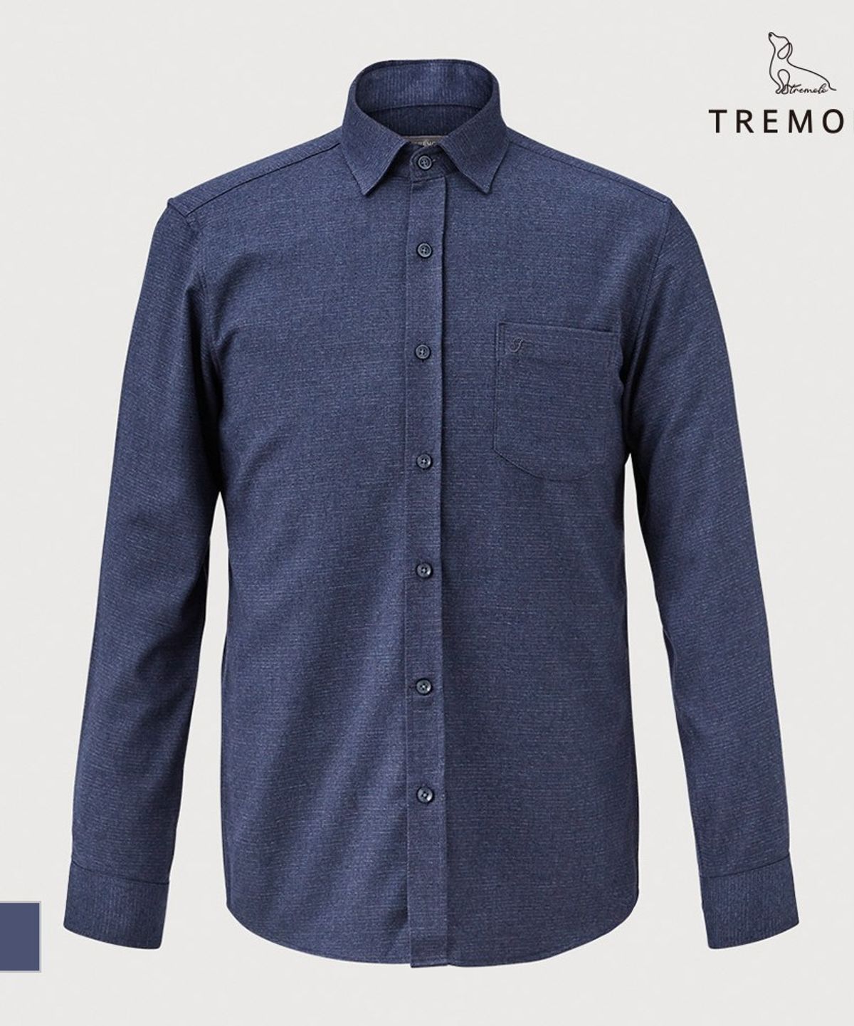 트레몰로(TREMOLO) 솔리드라이크 D셔츠_TGBTL4Z9101