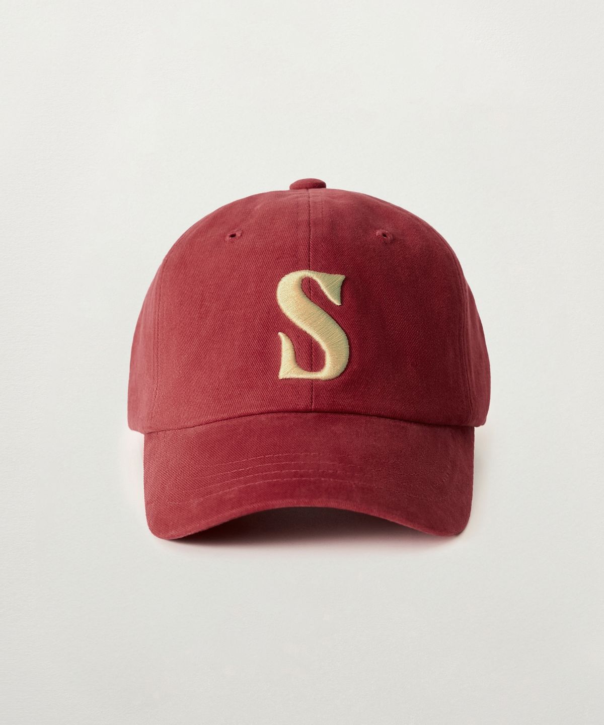 세터 키즈(SATUR KIDS) (K) 빈티지 캐쥬얼 볼캡 레드