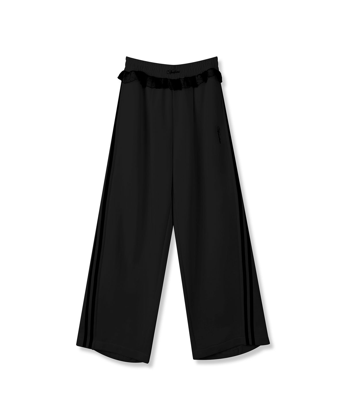 어반드레스(AVANDRESS) Lace Pop Wide Pants_4Colors