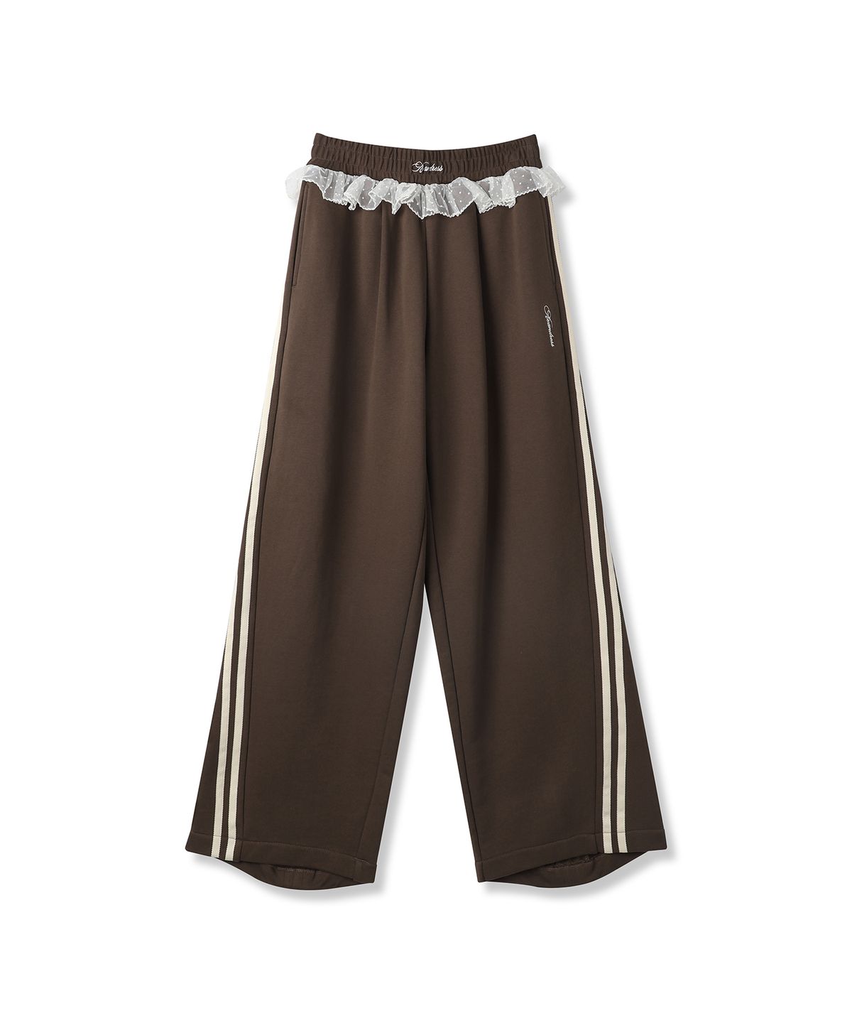 어반드레스(AVANDRESS) Lace Pop Wide Pants_4Colors