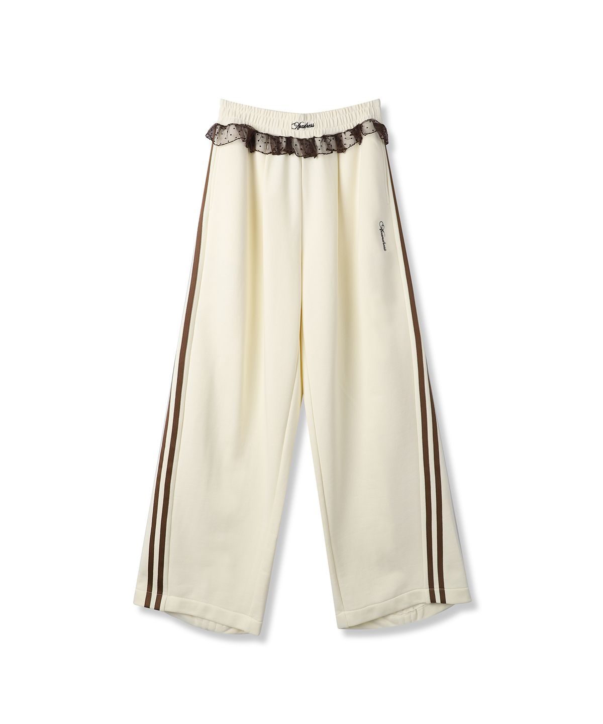 어반드레스(AVANDRESS) Lace Pop Wide Pants_4Colors