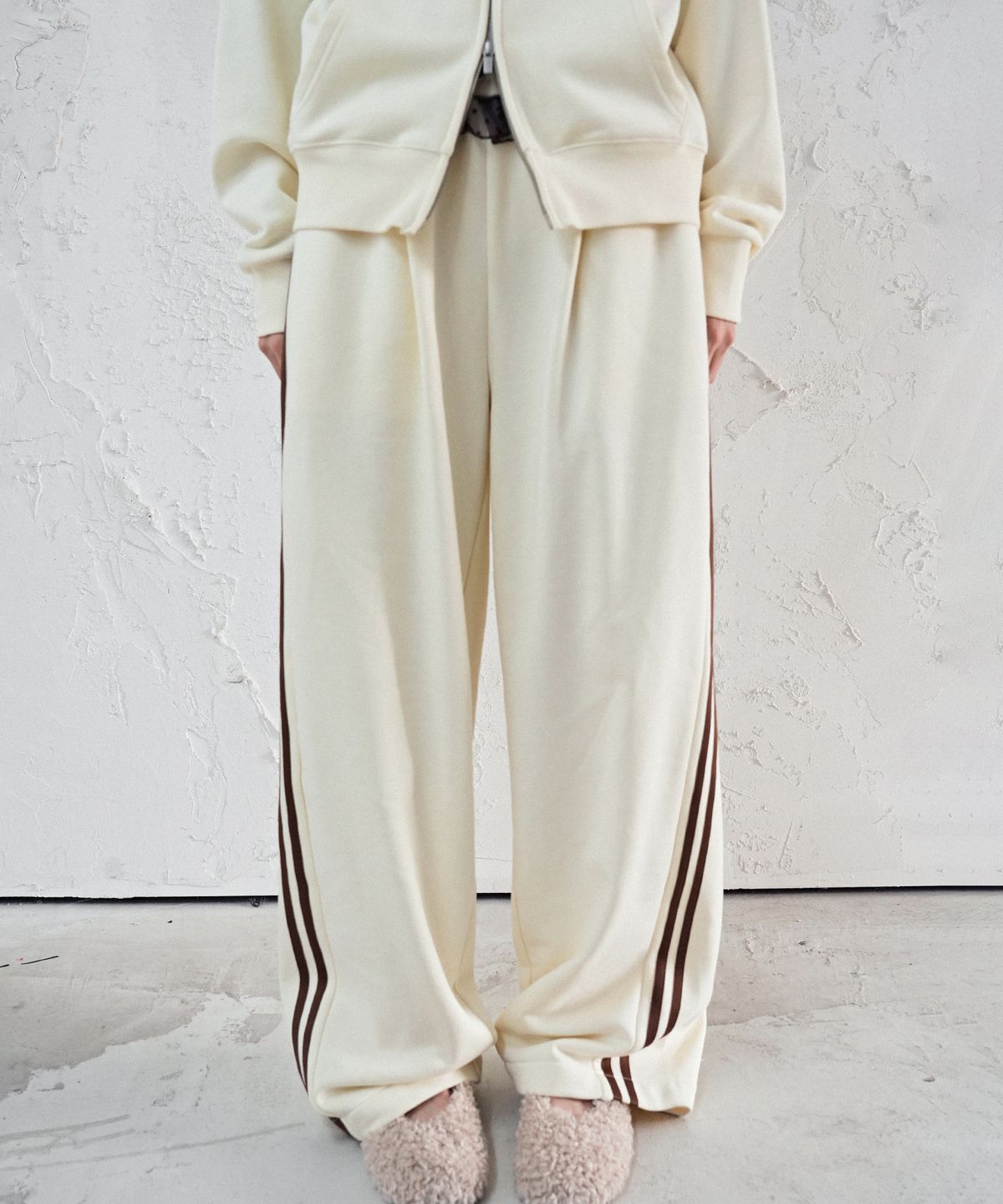 어반드레스(AVANDRESS) Lace Pop Wide Pants_4Colors
