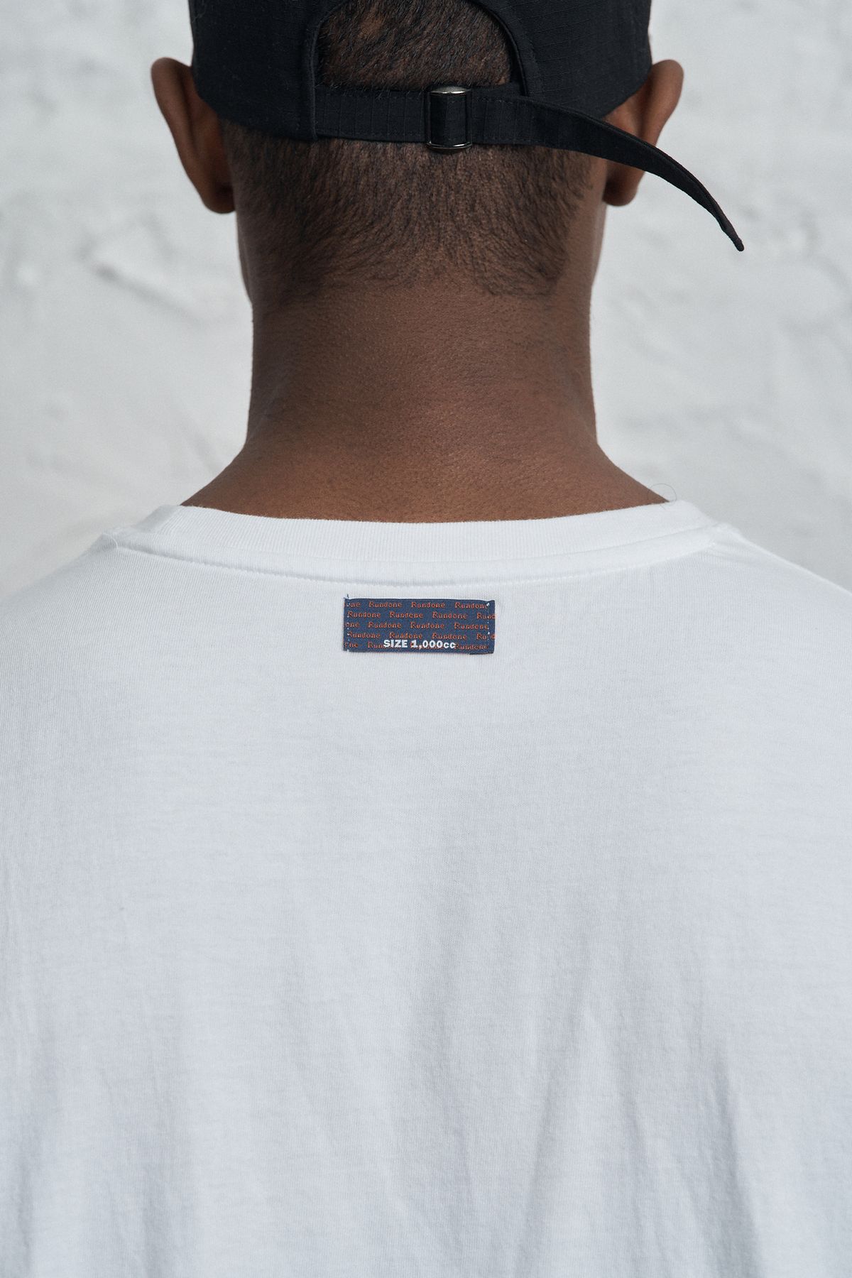 런던(RUNDONE) font t-shirts [WHITE/orange]