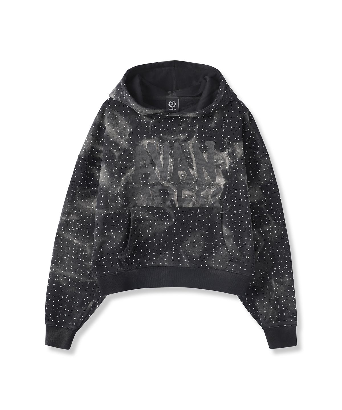 어반드레스(AVANDRESS) Ink Rush Witch Hoody BLACK