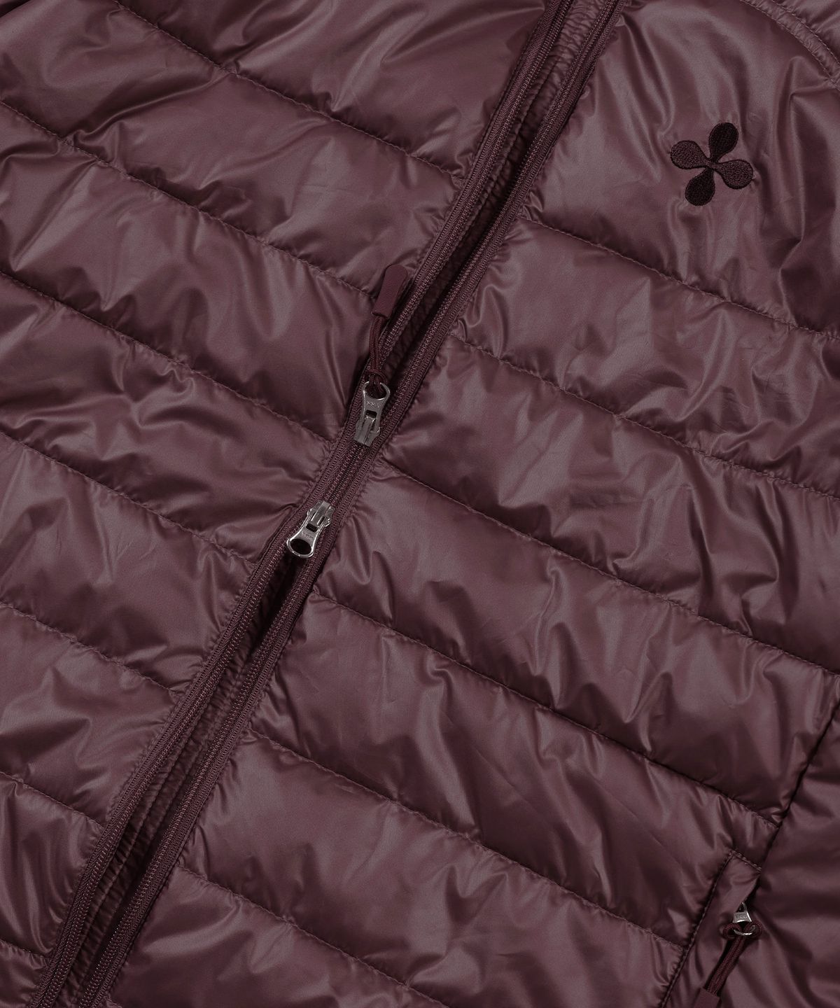 카이파이(KAIFAI) 럼피 푸퍼 자켓 (버건디) K25ZA160