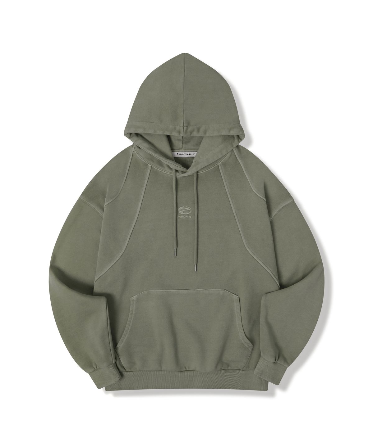어반드레스(AVANDRESS) Sunground Hoody PIGMENT WASHING BLACK