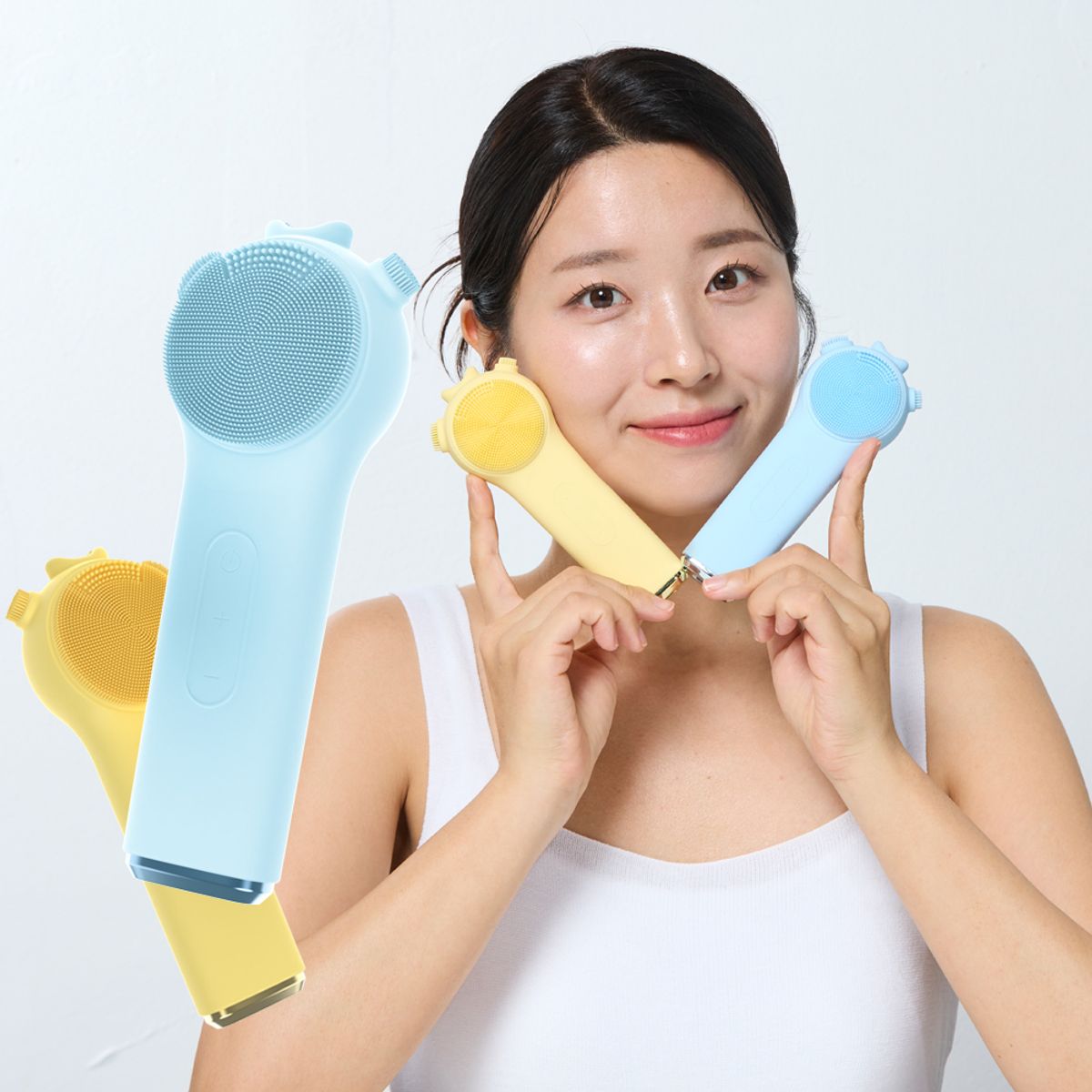 슈틸루스터(STILLUSTER) 실리콘 진동 클렌저 방수 전동 세안기 ST-FC100