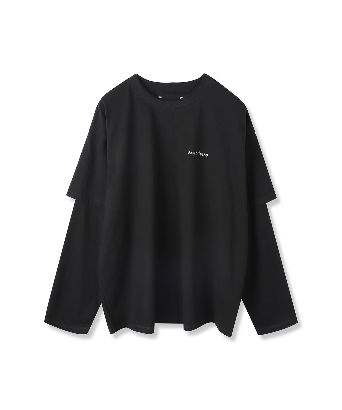 어반드레스(AVANDRESS) Ink Drop Layered T-shirt_3Colors