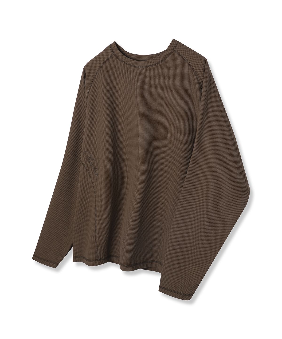 어반드레스(AVANDRESS) Workwear Waffle Long Sleeve_4Colors