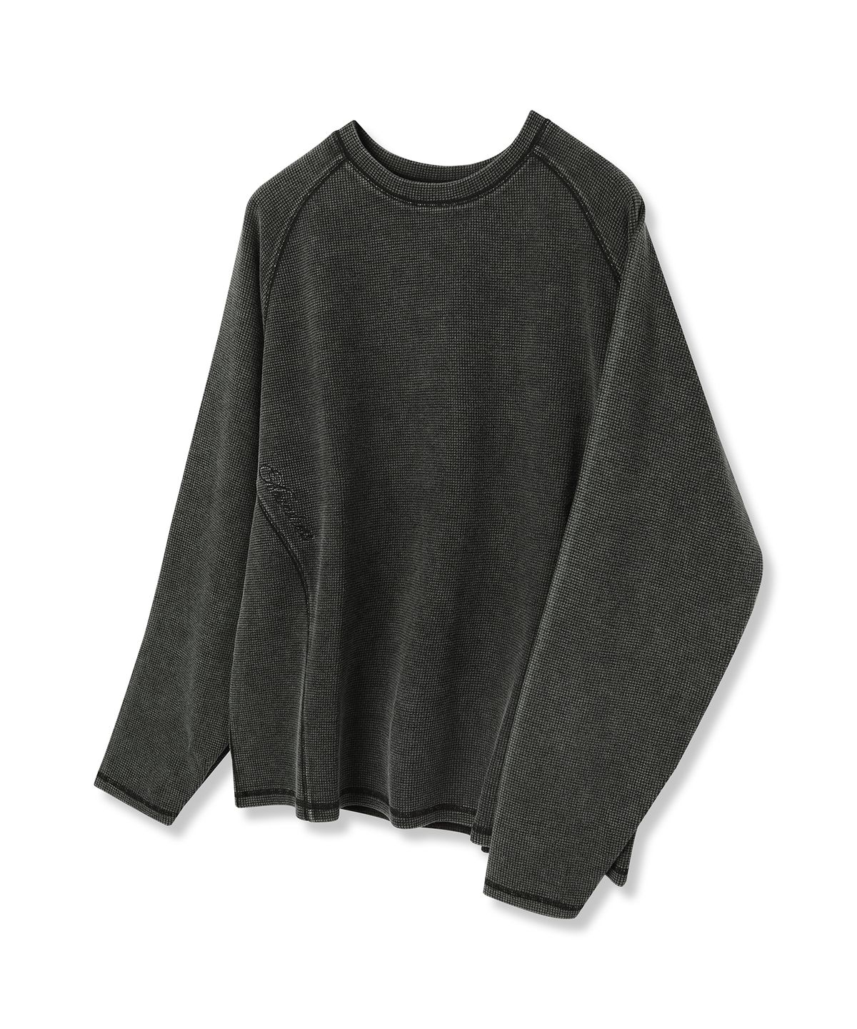 어반드레스(AVANDRESS) Workwear Waffle Long Sleeve_4Colors