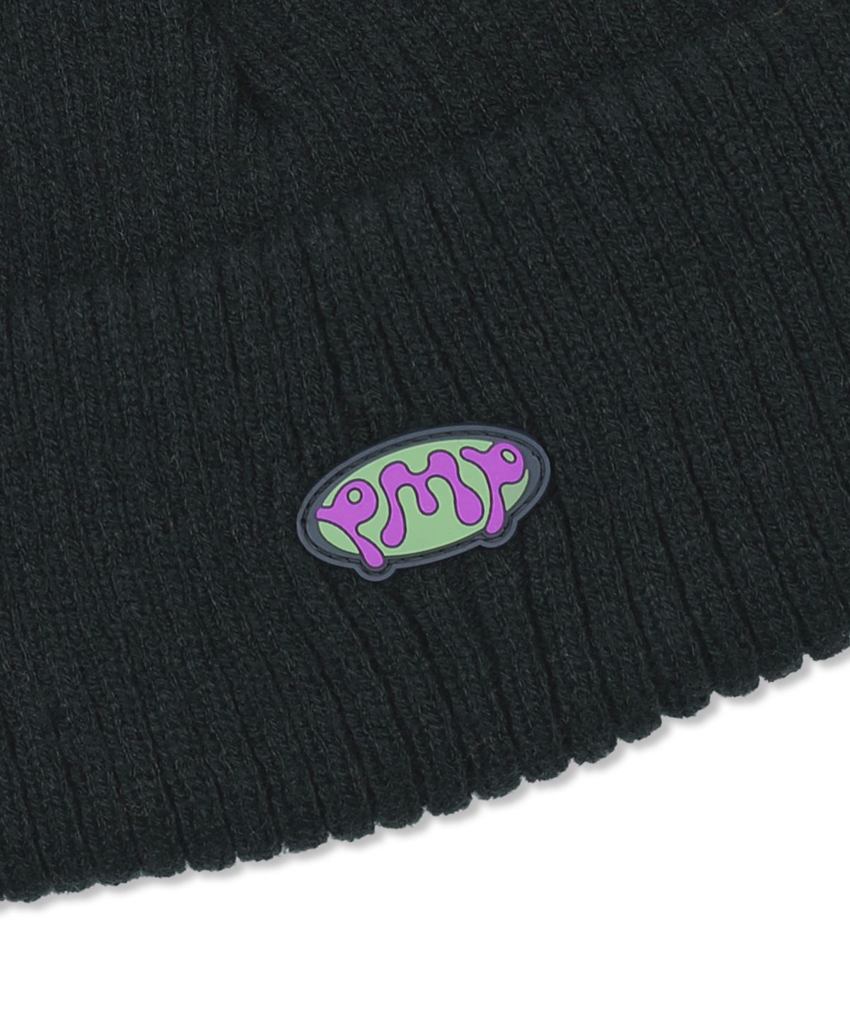 글랙(GLACK) GZC002 PMP 로고 빅 비니 (BLACK)