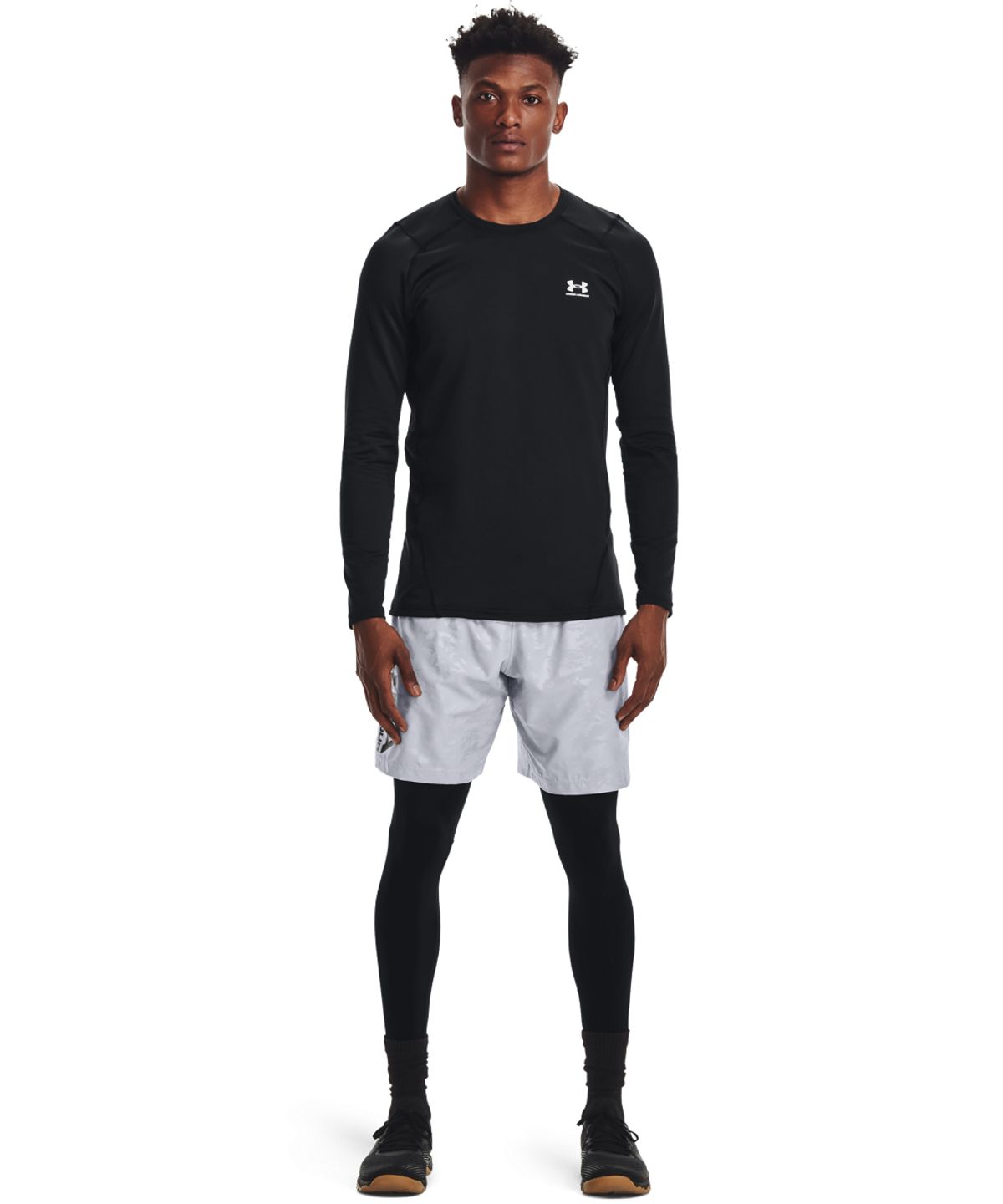 언더아머(UNDERARMOUR) 콜드기어 아머 피티드 크루 1366068-001
