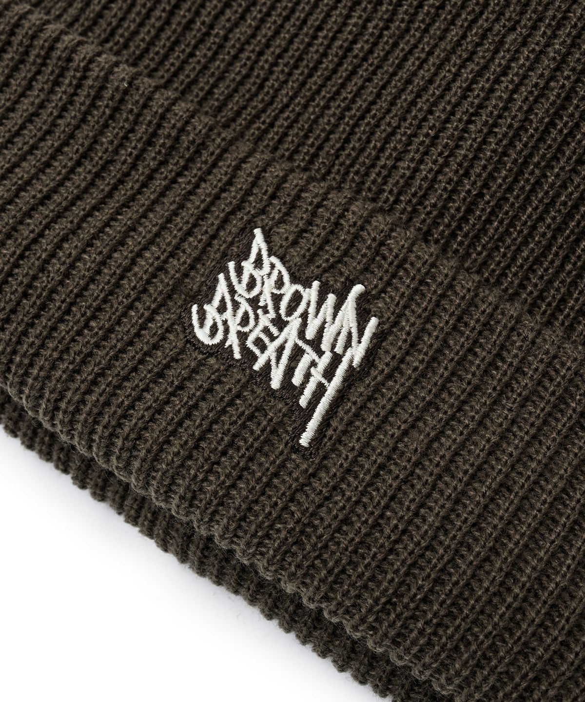 브라운브레스(BROWNBREATH) TAG BEANIE - BROWN