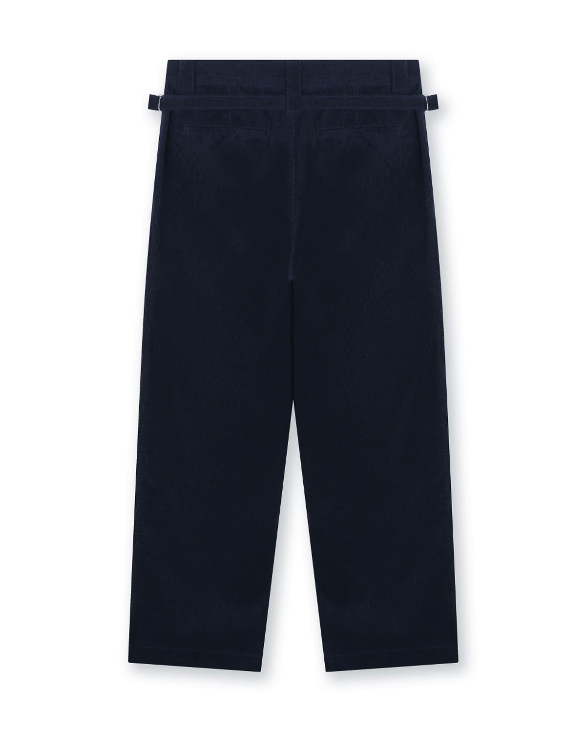 비슬로우(BESLOW) CORDUROY TWO TUCK PANTS NAVY