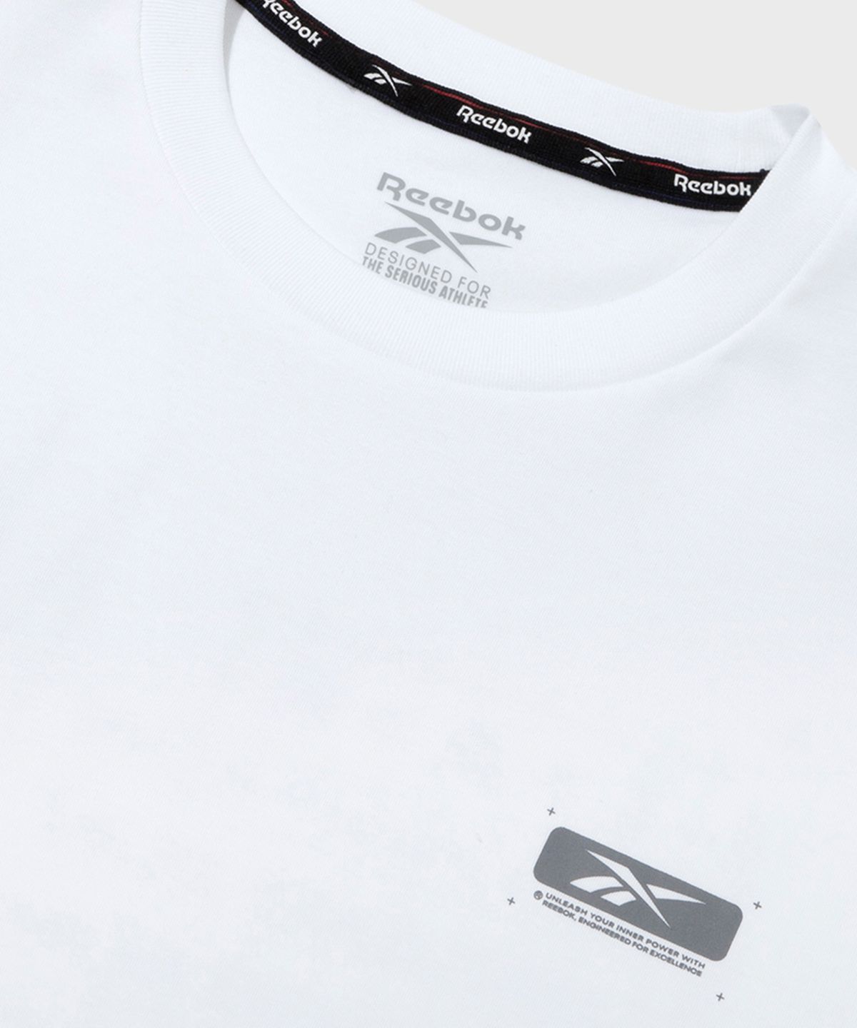 리복(REEBOK) 나노 액티브 반팔 - 화이트