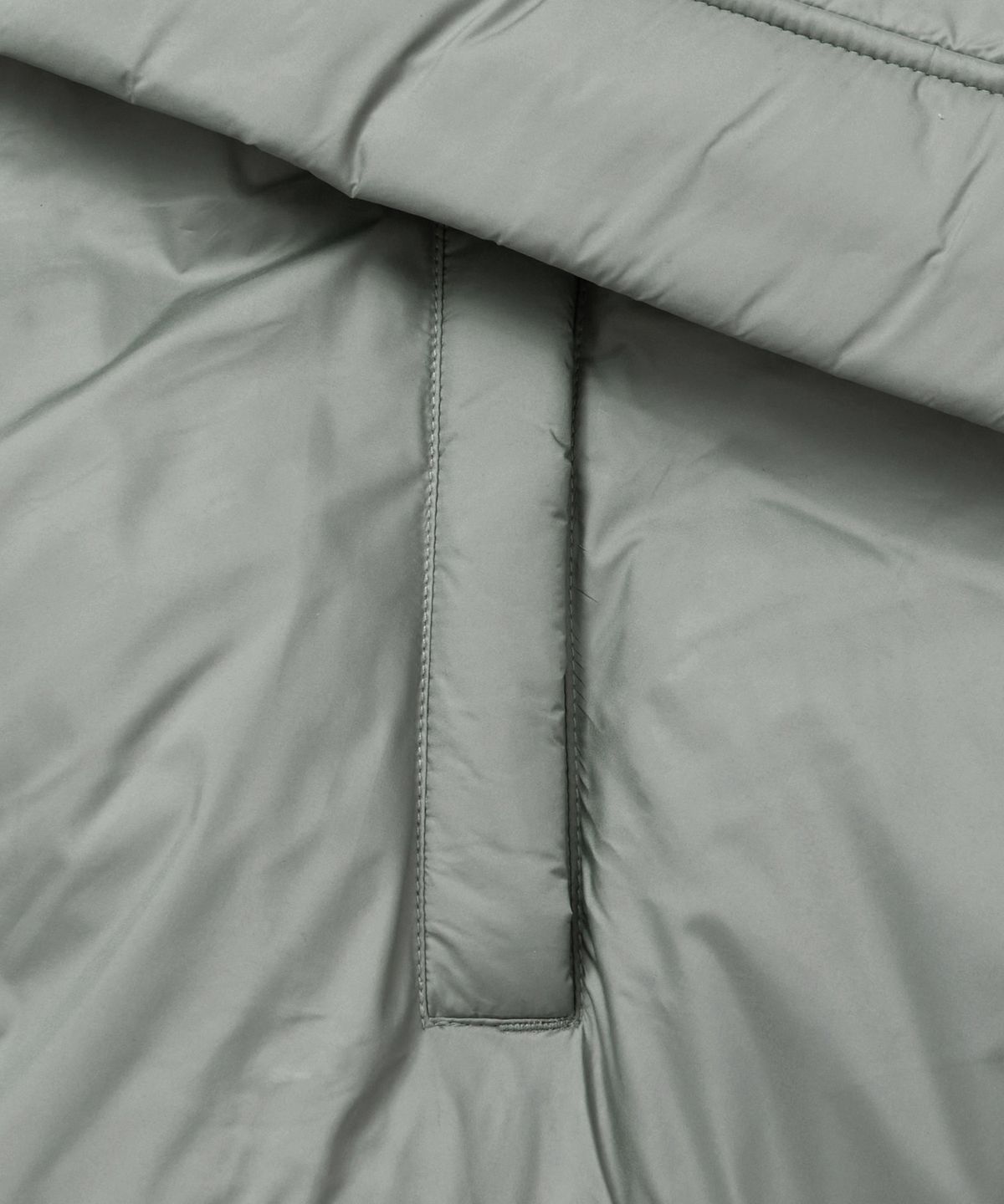 브라운브레스(BROWNBREATH) TAG LIGHT PADDING HOOD JACKET - LIGHT GREY