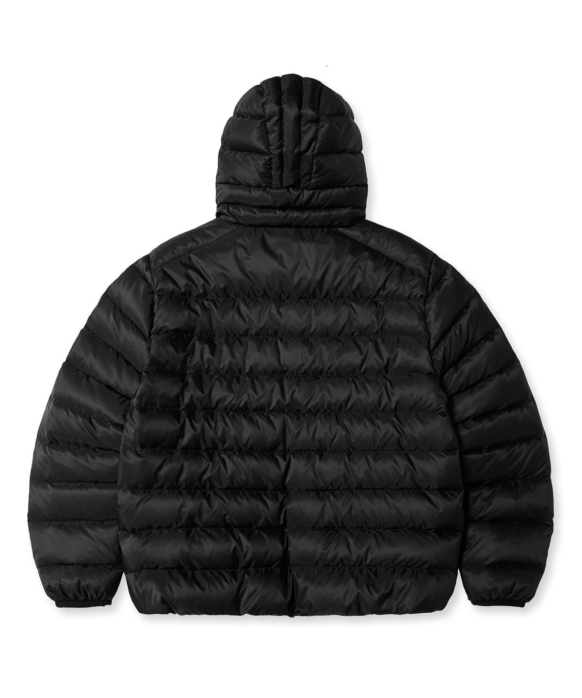 브라운브레스(BROWNBREATH) PANELED LIGHT DOWN JACKET - BLACK