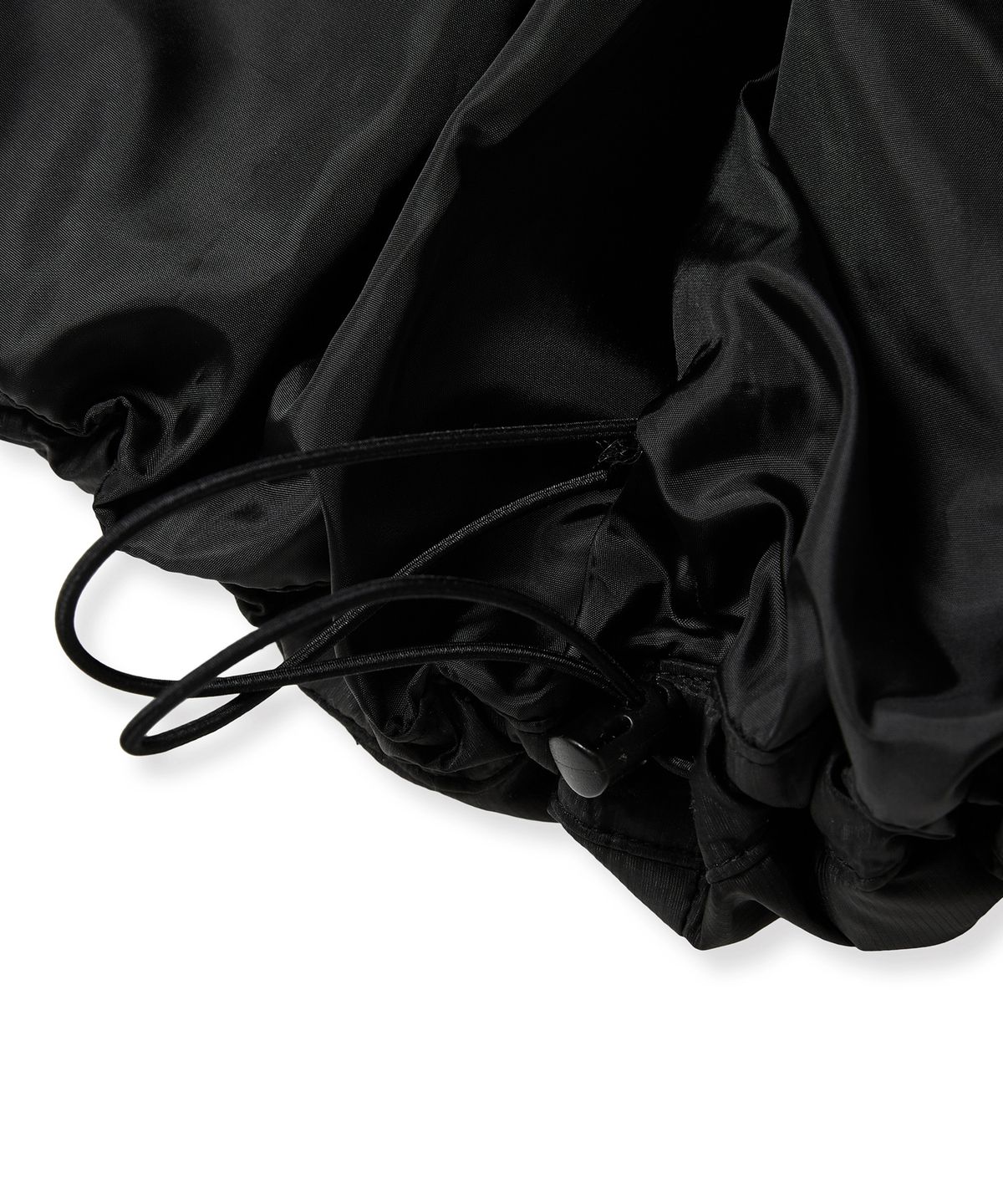 브라운브레스(BROWNBREATH) PANELED LIGHT DOWN JACKET - BLACK