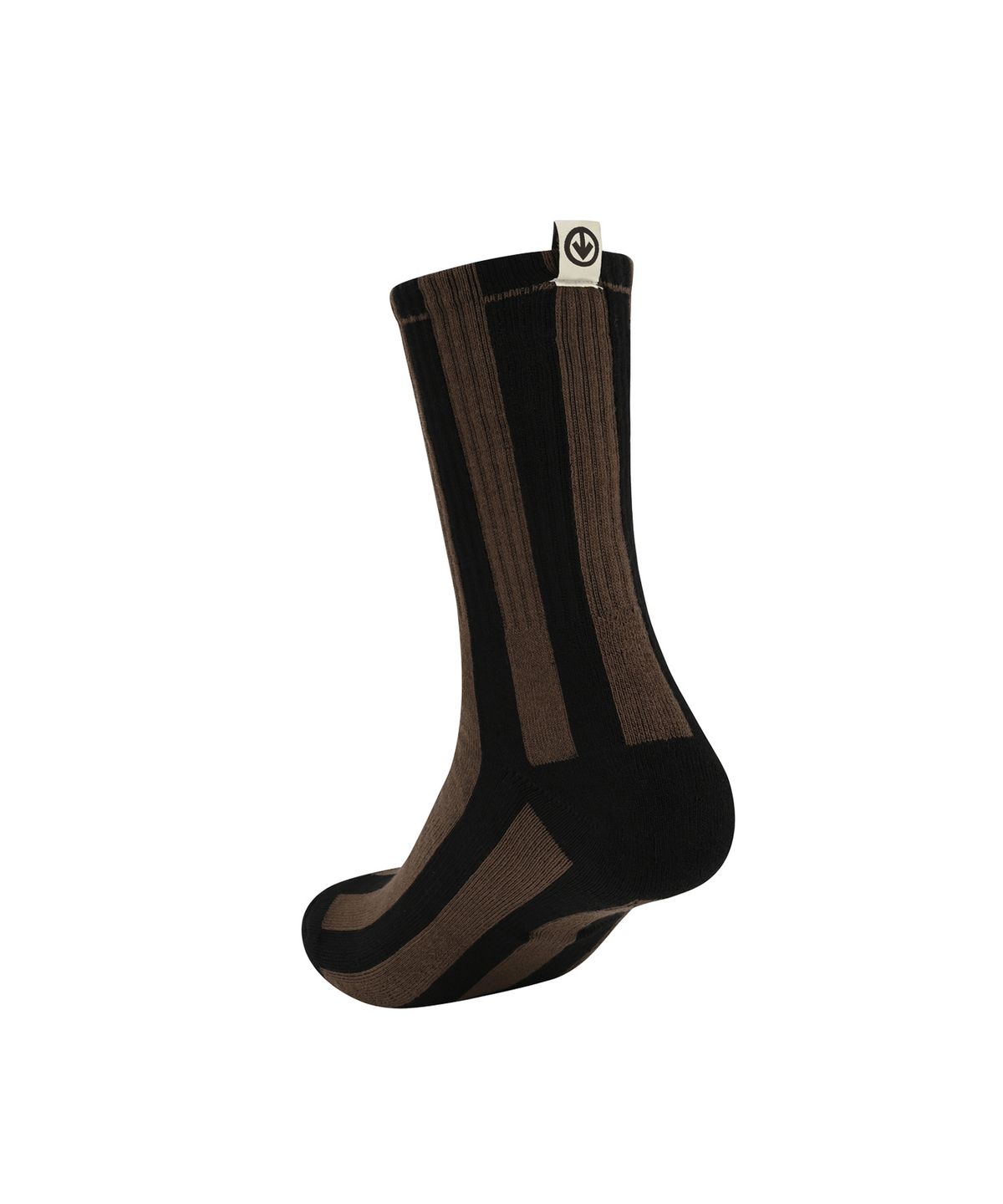 올아이즈다운(ALL EYES DOWN) A STRIPED SOCKS (BROWN)