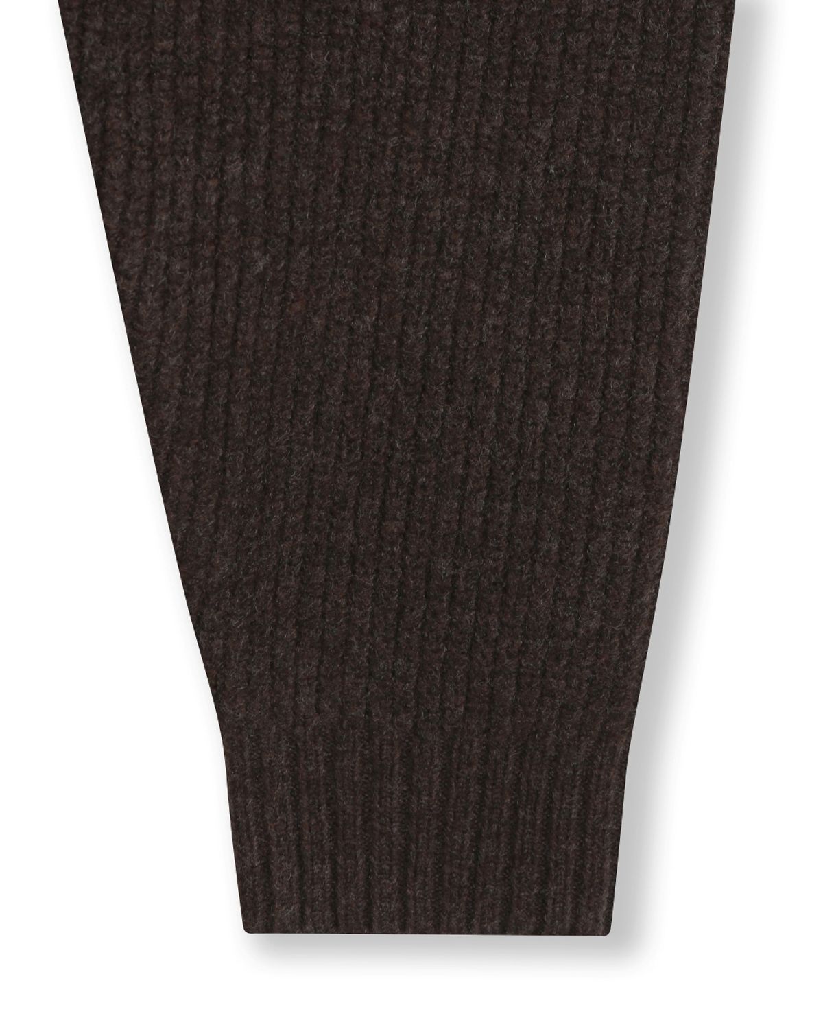 비슬로우(BESLOW) [비슬로우X패션튜브삭형]MOCK NECK SHORT SWEATER BROWN
