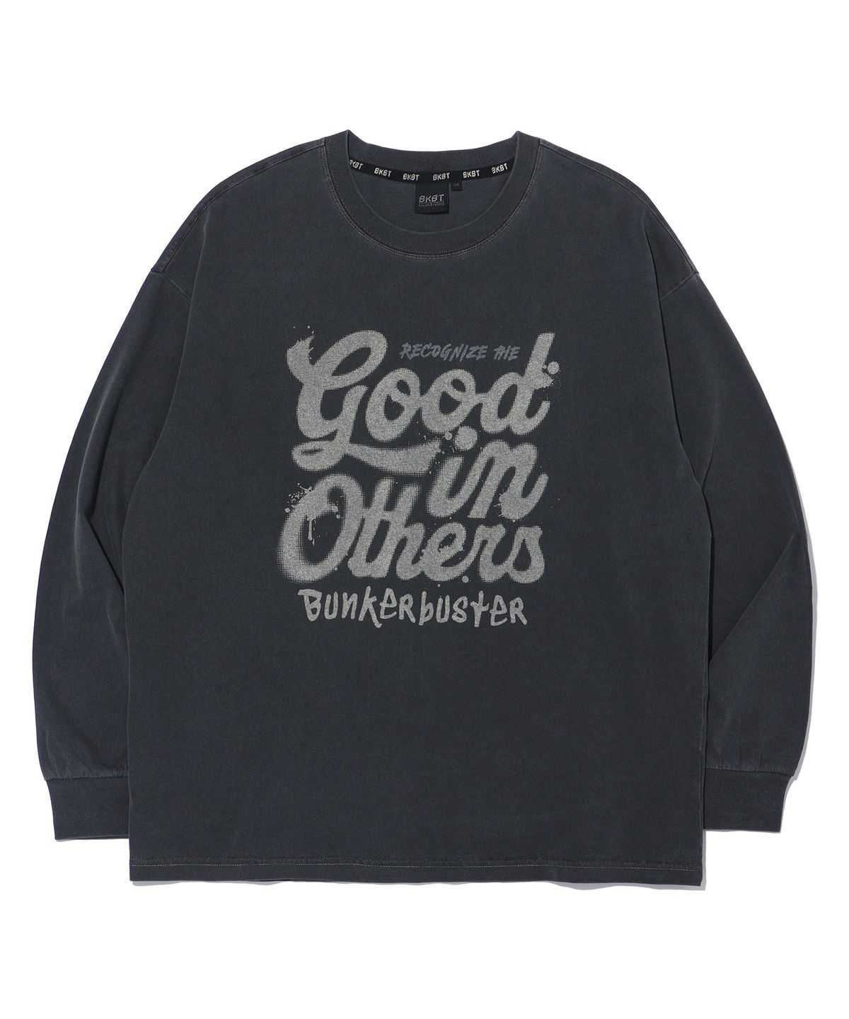 벙커버스터(BUNKERBUSTER) 굿인아더스 롱 슬리브 MQ5TU518_CHARCOAL