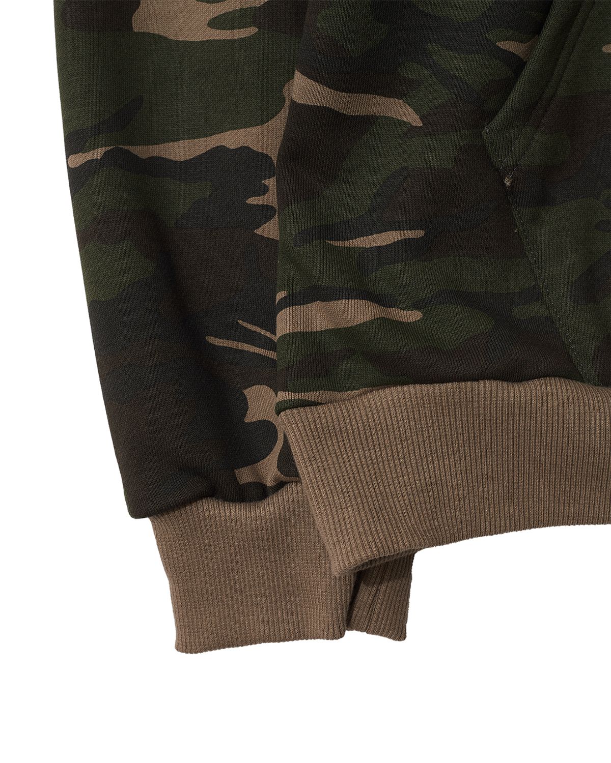 더뮤지엄비지터(THEMUSEUMVISITOR) FRIENDS GRAPHIC HOODIE (CAMO)