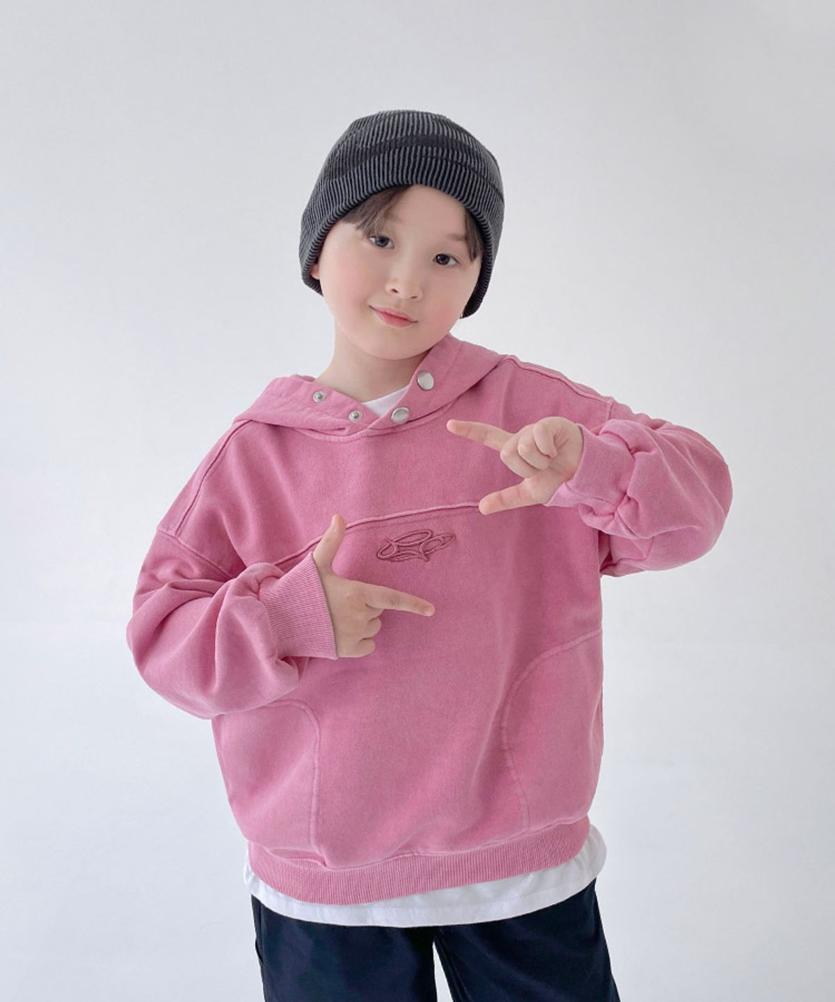 베리클로젯(BERRYCLOSET) 스핀 스타 후드티