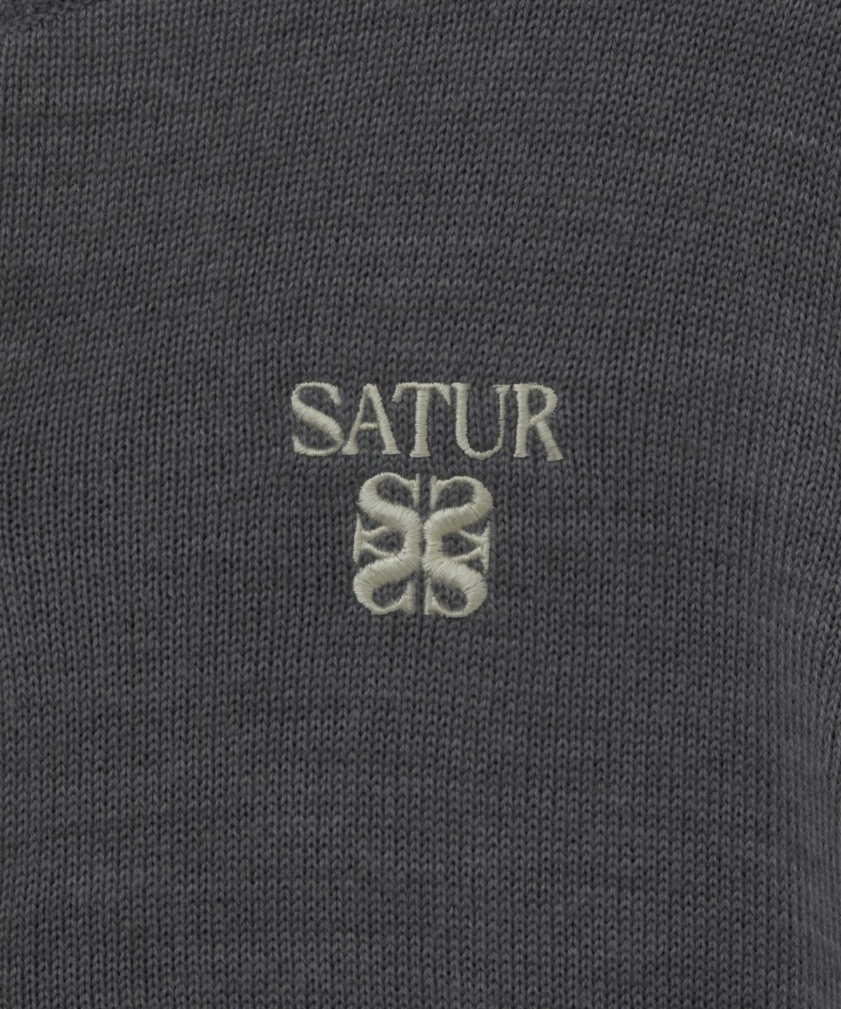 세터 키즈(SATUR KIDS) (K) 로렌 베이직 크루넥 파인 가디건 그레이