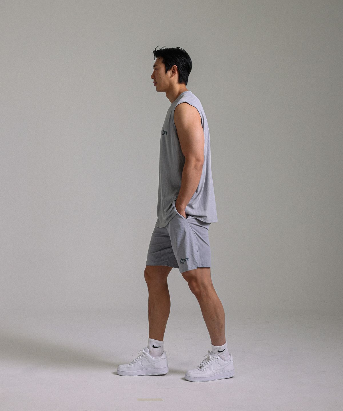 워크아웃디엔에이(WORKOUT DNA) 크루엘라 메쉬 나시