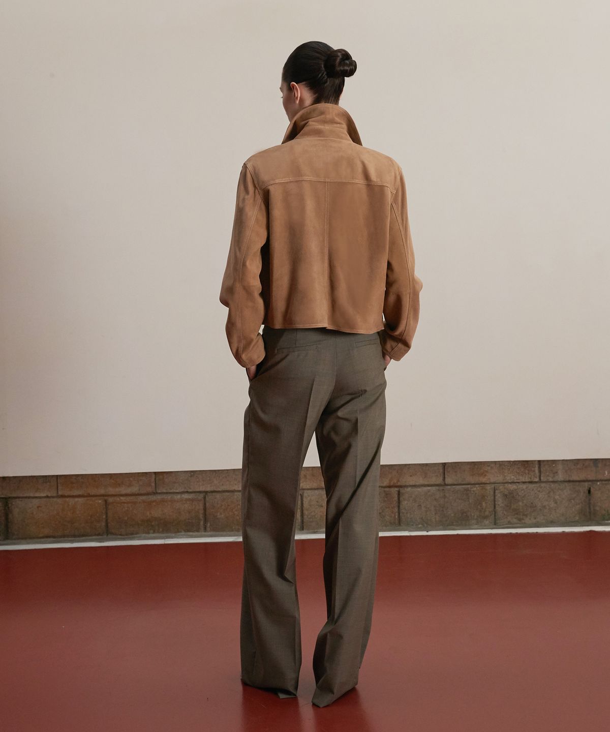 베르데마르(VERDEMAR) Suede pocket point JK_Beige