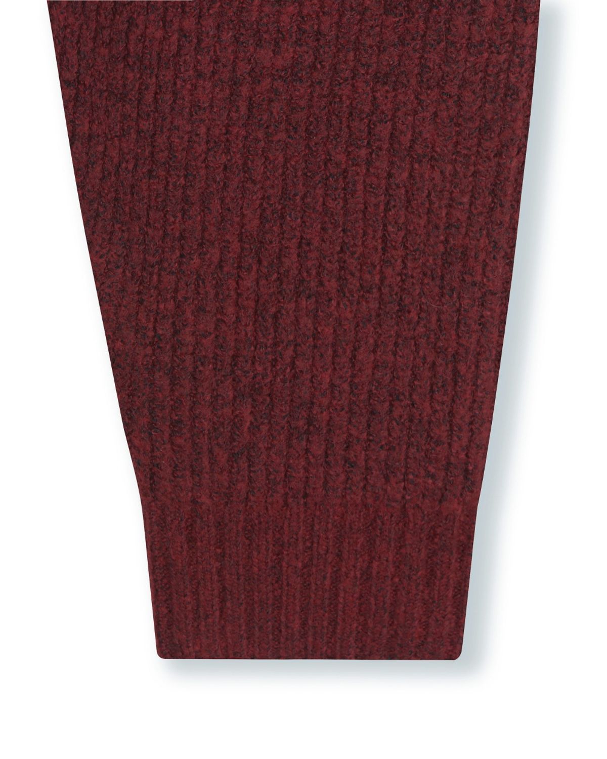 비슬로우(BESLOW) [비슬로우X패션튜브삭형]CREW NECK SHORT SWEATER BURGUNDY