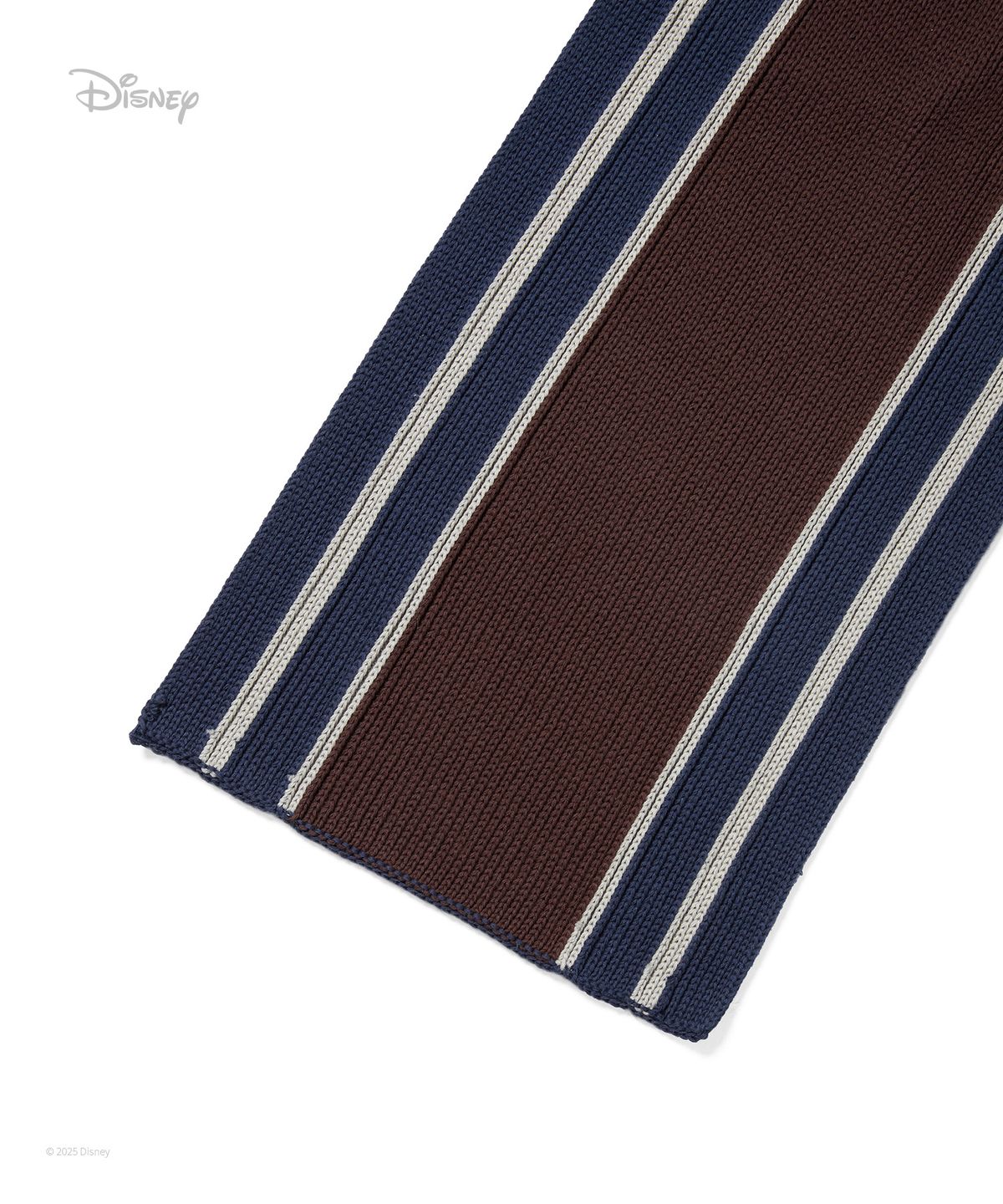 디스이즈네버댓(THISISNEVERTHAT) TNT_Mickey_Scarf Dusty Blue/Brown