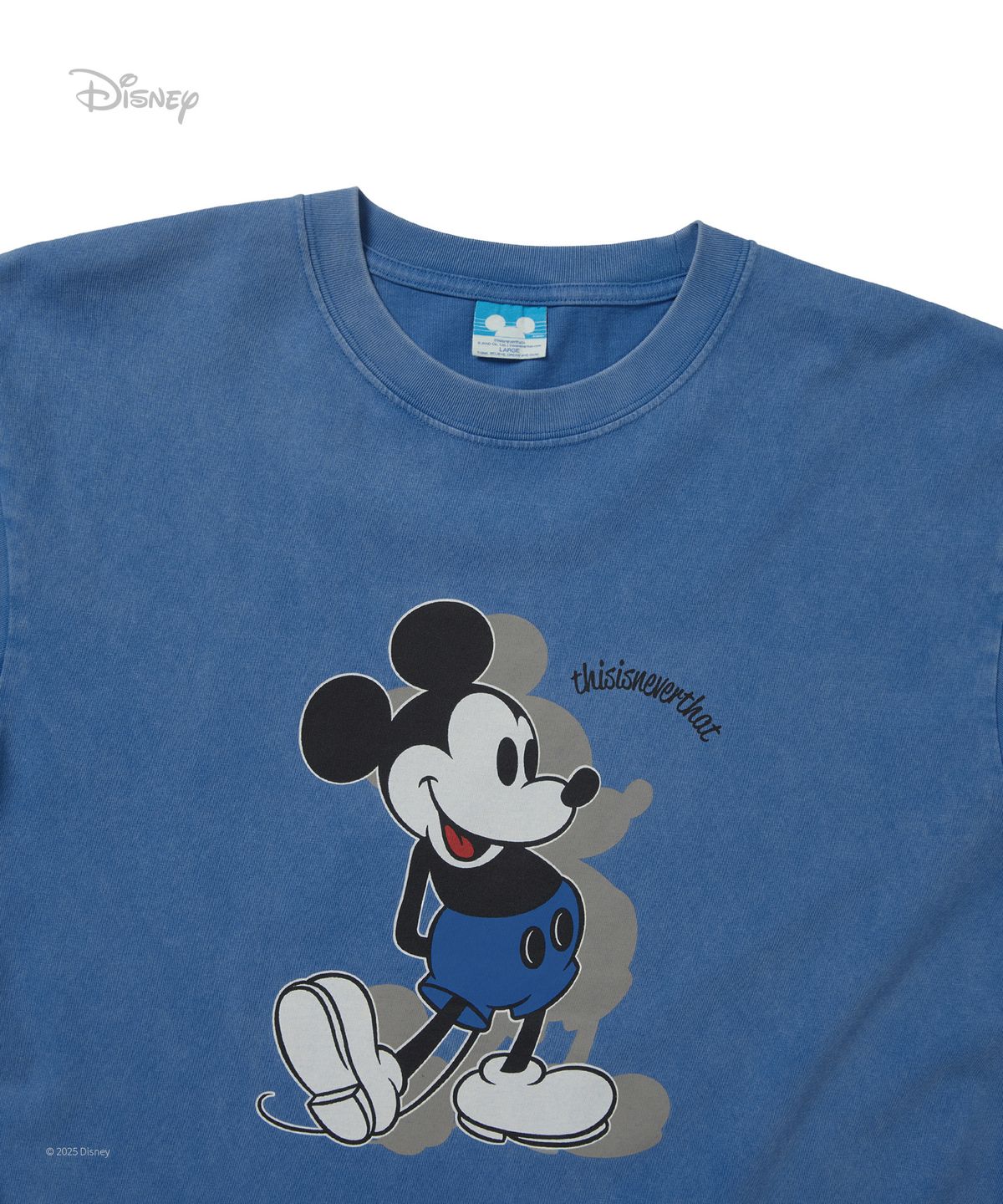 디스이즈네버댓(THISISNEVERTHAT) TNT_Mickey_Classic Tee Dusty Blue