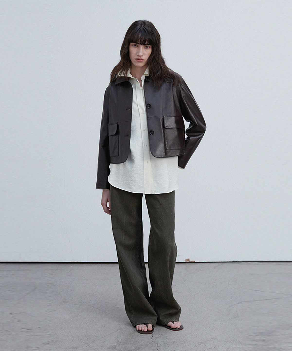 베르데마르(VERDEMAR) Pocket point JK_Shiny Deepbrown