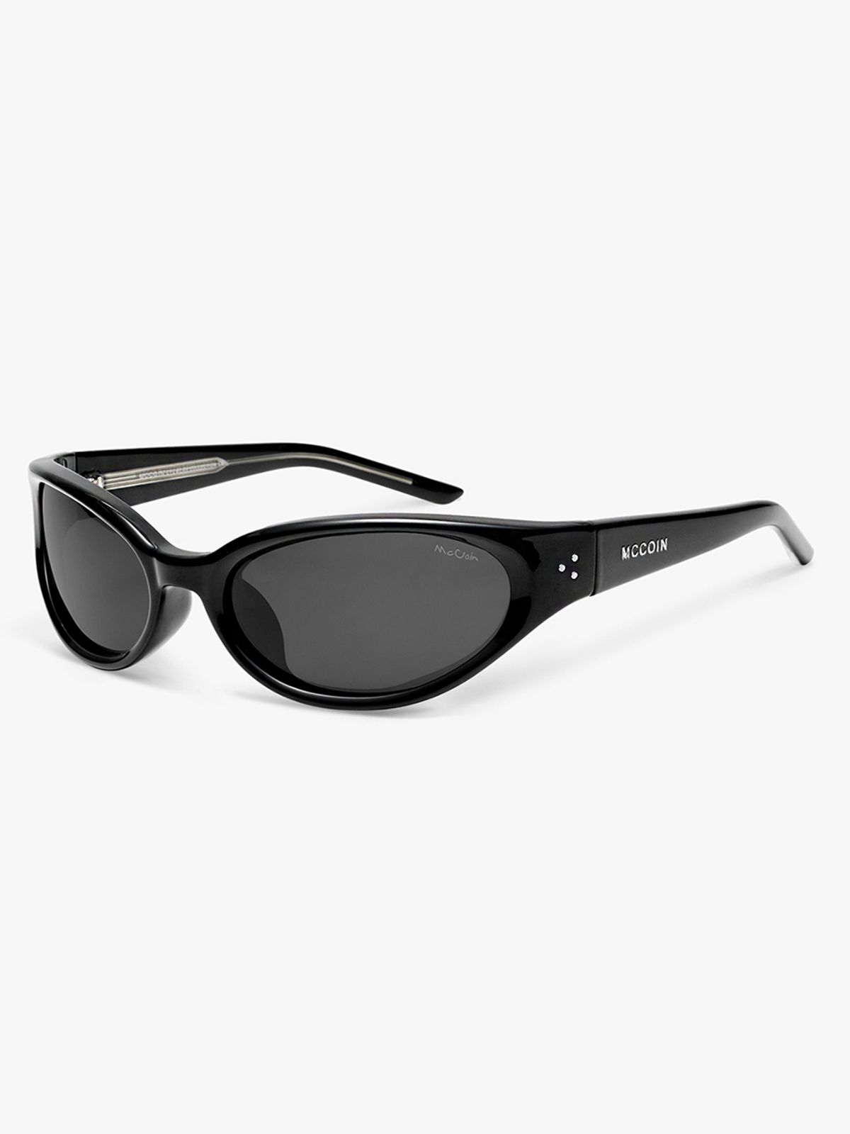 맥코인(MCCOIN) EXTY 01 black 엑스티 편광 고글형 선글라스(블랙)