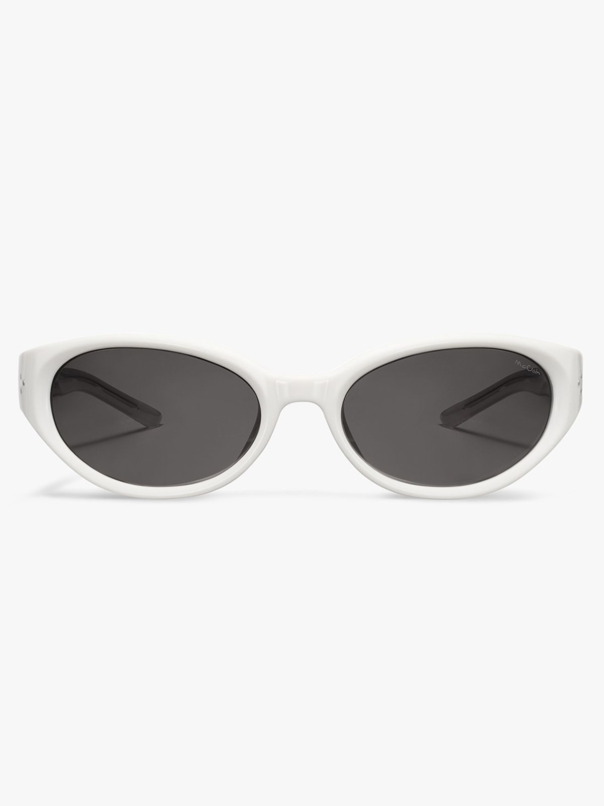 맥코인(MCCOIN) EXTY 03 white 엑스티 편광 고글형 선글라스(화이트)