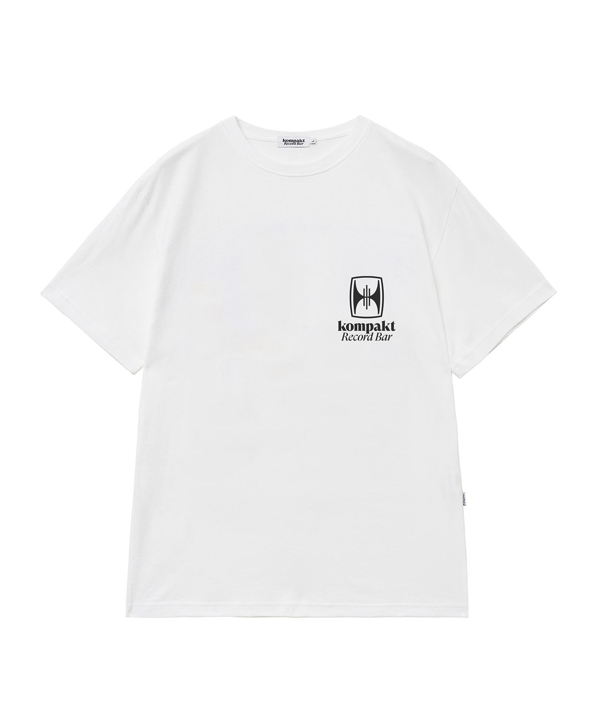 콤팩트 레코드 바(KOMPAKT RECORD BAR) KRB Big Logo T-shirt - White
